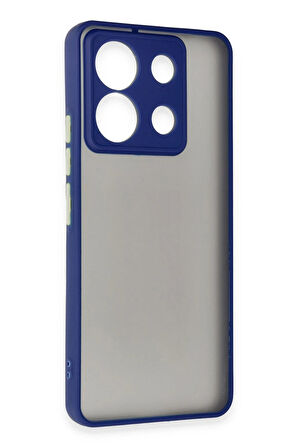 CPT50 Xiaomi Redmi Note 13 5G Kılıf Montreal Silikon Kapak - Lacivert