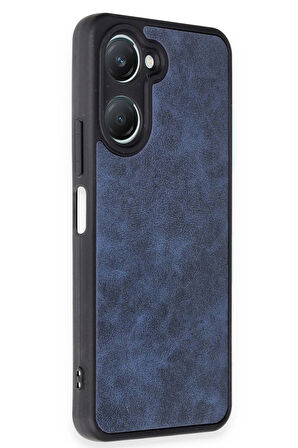 CPT50 Vivo Y18 Kılıf Aras Deri Kapak - Lacivert