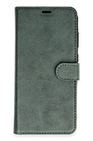 CPT50 Samsung Galaxy M15 Kılıf Trend S Plus Kapaklı Kılıf - Yeşil