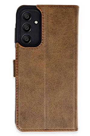 CPT50 Samsung Galaxy M15 Kılıf Trend S Plus Kapaklı Kılıf - Taba