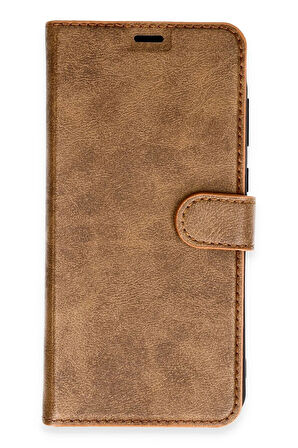 CPT50 Samsung Galaxy M15 Kılıf Trend S Plus Kapaklı Kılıf - Taba