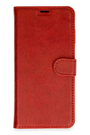 CPT50 Samsung Galaxy A55 5G Kılıf Trend S Plus Kapaklı Kılıf - Kırmızı