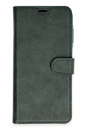 CPT50 Samsung Galaxy A55 5G Kılıf Trend S Plus Kapaklı Kılıf - Yeşil