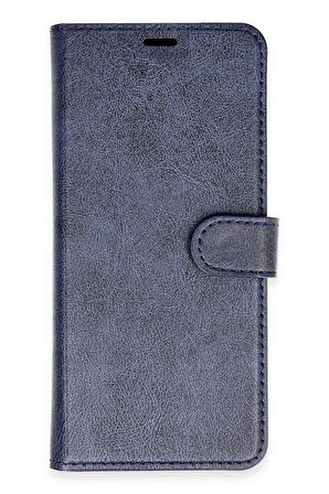 CPT50 iPhone 16 Pro Kılıf Trend S Plus Kapaklı Kılıf - Lacivert