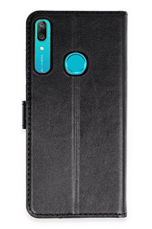 CPT50 Huawei Y6 Prime Kılıf Trend S Plus Kapaklı Kılıf - Siyah