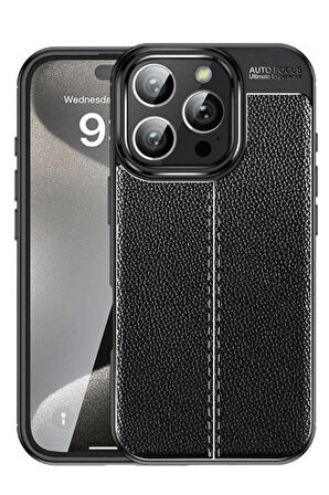 CPT50 iPhone 16 Pro Kılıf Auto Focus Kapak - Siyah