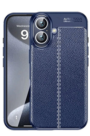 CPT50 iPhone 16 Plus Kılıf Auto Focus Kapak - Lacivert