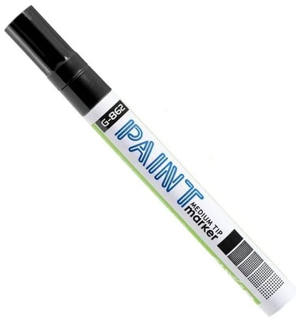 Lastik Yazı Kalemi Gxın Paint Markör Beyaz ADET