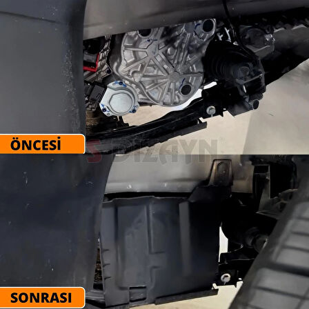 S-Dizayn Chery Tiggo 7-8 Pro Sol Teker Boşluğu Davlumbazı Plastik Koruma Kapağı ABS Plastik 2022 Üzeri A+ Kalite