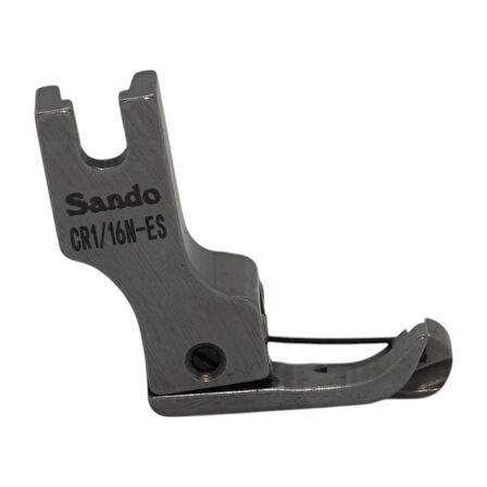 Sando CR1/16N-ES Düz Makine 1,6 mm Yandan Yaylı Sağ Çima Ayağı