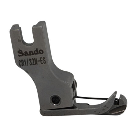 Sando CR1/32N-ES Düz Makine 0,8 mm Yandan Yaylı Sağ Çima Ayağı