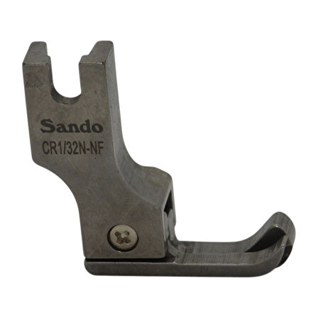 Sando CR1/32N-NF Transportlu Düz Makine 0,8 mm Yandan Yaylı Sağ Çima Ayağı