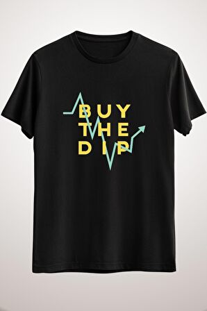 Unisex Siyah Buy The Dip - Cryptocurrency Tshirts And Gifts Classic T-shirt