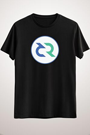 Unisex Siyah Decred (dcr) Classic T-shirt