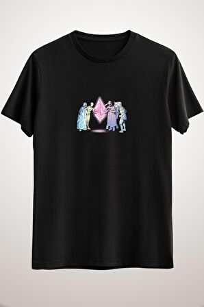 Unisex Siyah Eth Warrıor Essential T-shirt