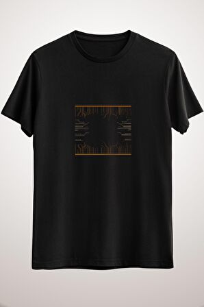 Unisex Siyah Future Bitcoin Millionaire Classic T-shirt