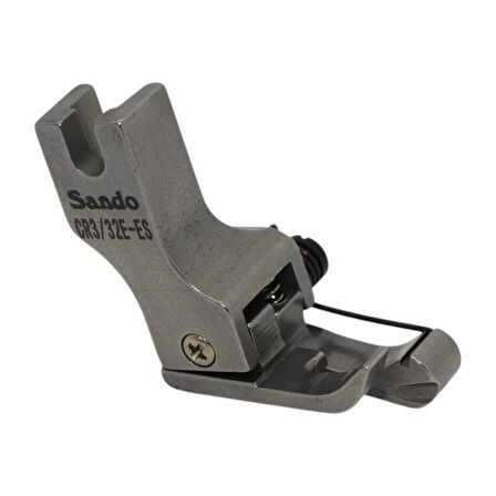 Sando CR3/32E-ES Düz Makine 2,4 mm Yandan Yaylı Sağ Çima Ayağı