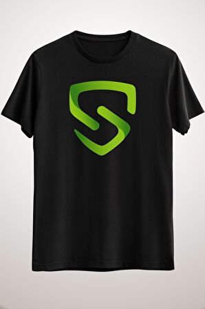 Unisex Siyah Most Stuuning Socios.com Design Essential T-shirt