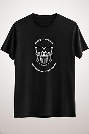 Unisex Siyah Premium Apparel For Coffee And Crypto Enthusists. Classic T-shirt