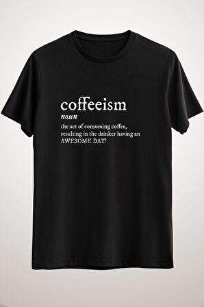 Unisex Siyah Premium Quality Apparel For Coffee And Crypto Enthusiasts. Classic T-shirt