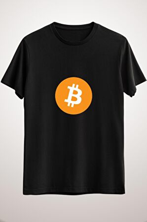 Unisex Siyah Relax Your Soul With Bitcoin Premium T-shirt