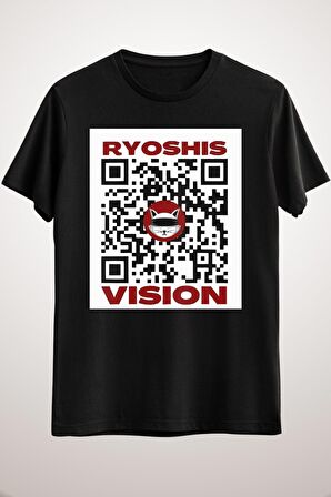 Unisex Siyah Ryoshıs Vısıon Active T-shirt