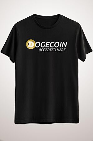 Unisex Siyah Tshirt Cryptocurrency Doge Dark Classic T-shirt