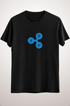 Unisex Siyah Xrp To The Moon! Classic T-shirt