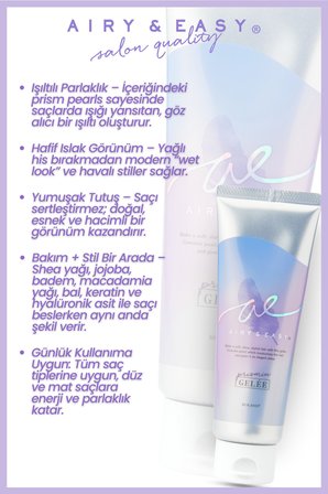 Airy&Easy Prism Hair Gelée ışıltılı Saç Şekillendirici