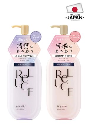 Reluce Işıltılı Japon Cilt Bakım Seti Niasinamid & C Vitaminli Nemlendirici 300ml x2