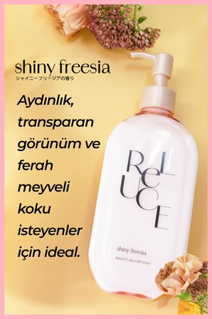 Reluce Işıltılı Japon Cilt Bakım Seti Niasinamid & C Vitaminli Nemlendirici 300ml x2