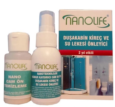 Nanoteknolojik Duşakabin Su Kaydırıcı 2 Yıl Etkili