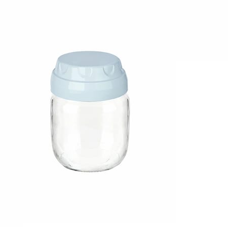 Vintage Dekoratif Cam Kavanoz 425ml - 14,3 Oz