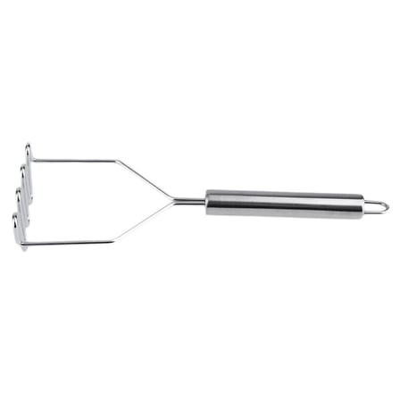 İnox Paslanmaz Metal Patates Ezici Püre Yapıcı 27 Cm