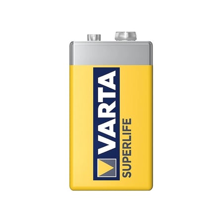 Varta Superlife Çinko 9 Volt Pil 12'Li Paket