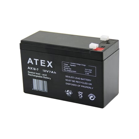 Akü Kalın Kuru Akü 12V-7Ah Amper
