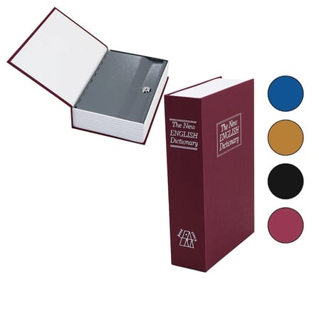 Kumbara Homesafe Booksafe Büyük 240x155x55mm Kitap Modeli Kilitli Kasa Kumbara
