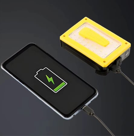 F.b.ı Pro F-3003 Alüminyum Pm10-tg Led Type-c Powerbank Ve Solar Şarjlı Kamp Kafa Feneri
