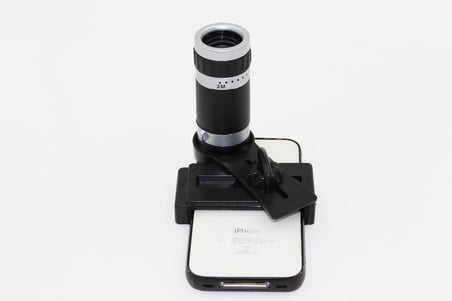8x18 Zoom Teleskop Telefon Kamera Lensi Mini El Dürbünü