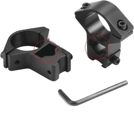 25.4Mm Dürbün İçin 11Mm Yüksek Havalı Ayağı