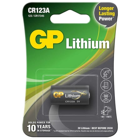 Gp Cr123A 3V Lityum Pil