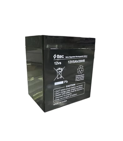 Ttec 12v 5 Ah Kuru Bakımsız Akü