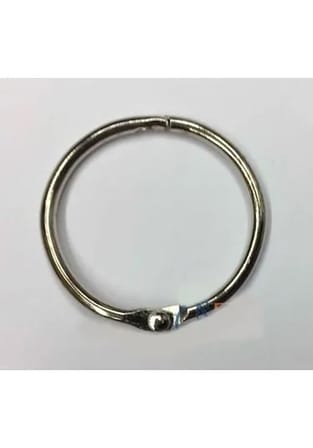 Kilitli Yuvarlak Halka, 2cm - 100 Adet