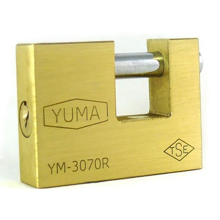 Yuma Kayar Milli Pirinç Asma Kilit 70 Mm