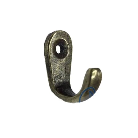 Tekli Anahtar, Bijuteri, Vitrin, Dekor Askısı - Antik, 10x18x22 Mm