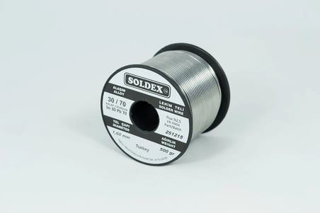 Soldex 30-70 Lehim Teli 500 Gr 1,6 Mm