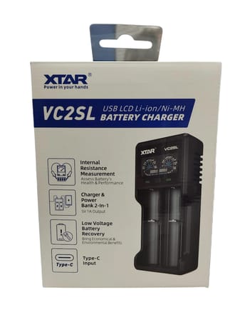 Xtar Vc2sl İkili Li-ion / Nı-cd / Nı-mh Pil Şarj Cihazı