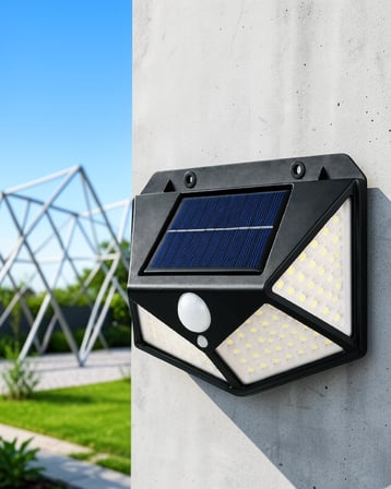 Sensörlü Solar Led Bahçe Lambası