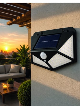 Sensörlü Solar Led Bahçe Lambası