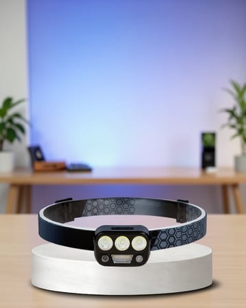 Led Kafa Lambası 300 Lümen Sensörlü Usb Şarjlı